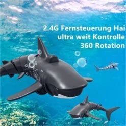 Syntek Hai-Simulation Elektrischer Spielzeugfisch Aufladen Des Drahtlosen Ferngesteuerten Kinderspielzeugs Big Black Shark 10 Syntek Hai-Simulation Elektrischer Spielzeugfisch Aufladen Des Drahtlosen Ferngesteuerten Kinderspielzeugs Big Black Shark -Spielzeug Rabatte Geschäft 30819920 03