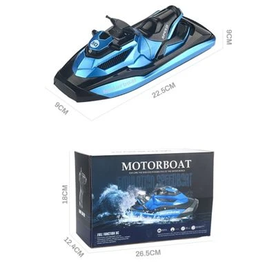 Enbaoxin 2.4G Sommer Wasser Spielen Elektrische Motorboot Spielzeug Boot 7 Enbaoxin 2.4G Sommer Wasser Spielen Elektrische Motorboot Spielzeug Boot – Bild 5