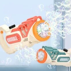 Decome Vollautomatische Elektrische Seifenblasenmaschine Für Kinder Im Freien Kinder Halten Eine Seifenblasenpistole Mit 39 Löchern -Spielzeug Rabatte Geschäft 30903949 03