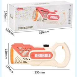 Decome Vollautomatische Elektrische Seifenblasenmaschine Für Kinder Im Freien Kinder Halten Eine Seifenblasenpistole Mit 39 Löchern -Spielzeug Rabatte Geschäft 30903949 06