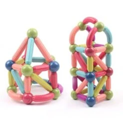 Epik 88Stk Magnetische Bauklötze Große Teilchenmagnete Intellektuelles Spielzeug Puzzle Für Die Früherziehung -Spielzeug Rabatte Geschäft 30971720 05