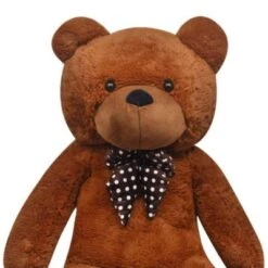VidaXL Weicher XXL-Plüsch-Teddybär Braun 85 Cm Teddybär