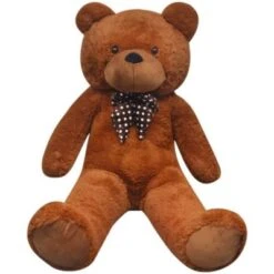 VidaXL Weicher XXL-Plüsch-Teddybär Braun 85 Cm Teddybär -Spielzeug Rabatte Geschäft 31021234 04