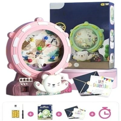 Syntek Riesenrad-Fangmaschine Für Kinder Frühpädagogisches Desktop-Spielekonsolenspielzeug Für Kinder 3 Syntek Riesenrad-Fangmaschine Für Kinder Frühpädagogisches Desktop-Spielekonsolenspielzeug Für Kinder