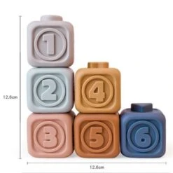 SHAOKE Kleinkind Blöcke Stapeln Pädagogisches Spielzeug Lernspielzeug Für Kinder Aus Weichem Kautschukbaustein Bausteine -Spielzeug Rabatte Geschäft 31257282 07