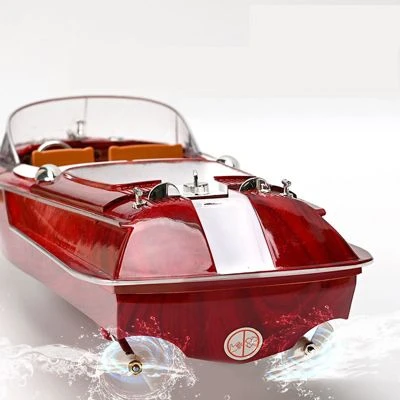 Epik Vintage-Fernbedienung Kabellose Elektrische Bewegung Hohe Geschwindigkeit 2.4G Speedboat Modell Kinderspielzeug 4 Epik Vintage-Fernbedienung Kabellose Elektrische Bewegung Hohe Geschwindigkeit 2.4G Speedboat Modell Kinderspielzeug – Bild 2