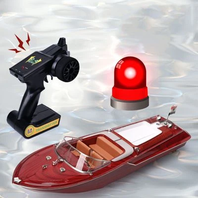 Epik Vintage-Fernbedienung Kabellose Elektrische Bewegung Hohe Geschwindigkeit 2.4G Speedboat Modell Kinderspielzeug 6 Epik Vintage-Fernbedienung Kabellose Elektrische Bewegung Hohe Geschwindigkeit 2.4G Speedboat Modell Kinderspielzeug – Bild 4