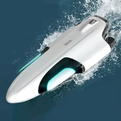 Enbaoxin Schnelles Boot Wasser Spielzeug Wettbewerb Boot Modell Twin Vortex Ferngesteuerte Boote 4 Enbaoxin Schnelles Boot Wasser Spielzeug Wettbewerb Boot Modell Twin Vortex Ferngesteuerte Boote – Bild 2