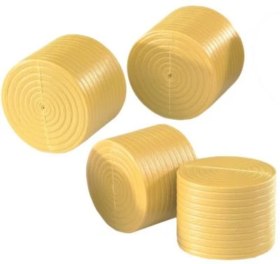 BRUDER 2344 Rundballen, Ungewickelt - 4 Stück, Ockerbraun 3 BRUDER 2344 Rundballen, Ungewickelt - 4 Stück, Ockerbraun