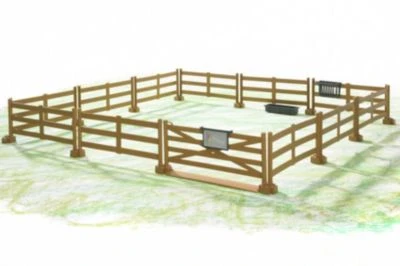 BRUDER 62604 Bworld Weidezaun (braun) 4 BRUDER 62604 Bworld Weidezaun (braun) – Bild 2