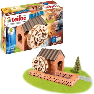 Teifoc TEI 4030 Steinbaukasten - "Wassermühle" 3 Teifoc TEI 4030 Steinbaukasten - "Wassermühle"