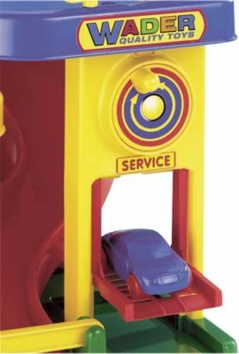 Wader Garage Nr. 1 Mit Autos 4 Wader Garage Nr. 1 Mit Autos – Bild 2