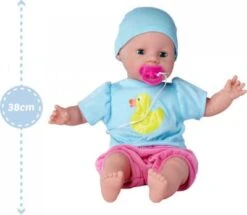 Weichkörper-Babypuppe Laura Hungry Mit Schnuller Und Fütterzubehör, 38 Cm -Spielzeug Rabatte Geschäft 3633429 02