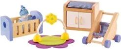 HAPE Puppenmöbel Babyzimmer