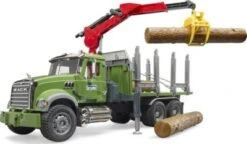 BRUDER 02824 Mack LKW Holztransporter Mit Greifer 60cm -Spielzeug Rabatte Geschäft 3731419 03