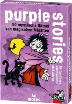 Moses. Verlag Black Stories Junior: Purple Stories (Kinderspiel)