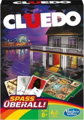 Hasbro Gaming Cluedo Kompakt 3 Hasbro Gaming Cluedo Kompakt