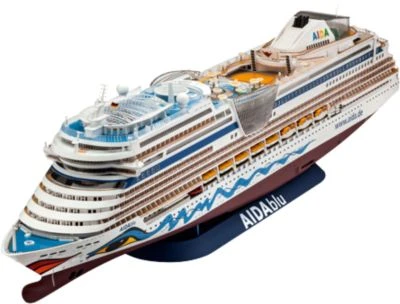 Kreuzfahrtschiff AIDA (AIDAblu, Sol, Mar Or Stella), Revell Modellbausatz Im Maßstab 1:400, 380 Teile, 63,4 Cm 3 Kreuzfahrtschiff AIDA (AIDAblu, Sol, Mar Or Stella), Revell Modellbausatz Im Maßstab 1:400, 380 Teile, 63,4 Cm
