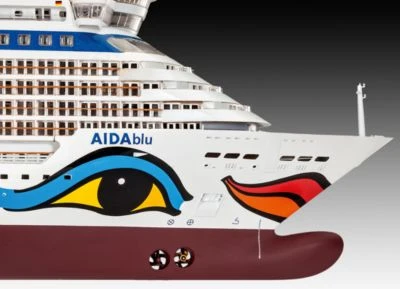 Kreuzfahrtschiff AIDA (AIDAblu, Sol, Mar Or Stella), Revell Modellbausatz Im Maßstab 1:400, 380 Teile, 63,4 Cm 5 Kreuzfahrtschiff AIDA (AIDAblu, Sol, Mar Or Stella), Revell Modellbausatz Im Maßstab 1:400, 380 Teile, 63,4 Cm – Bild 3