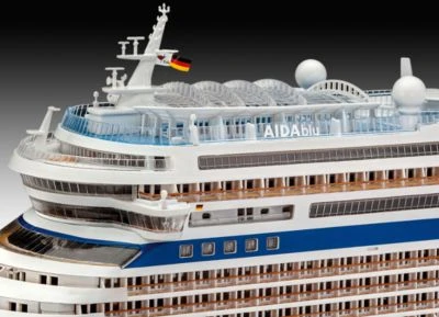 Kreuzfahrtschiff AIDA (AIDAblu, Sol, Mar Or Stella), Revell Modellbausatz Im Maßstab 1:400, 380 Teile, 63,4 Cm 6 Kreuzfahrtschiff AIDA (AIDAblu, Sol, Mar Or Stella), Revell Modellbausatz Im Maßstab 1:400, 380 Teile, 63,4 Cm – Bild 4