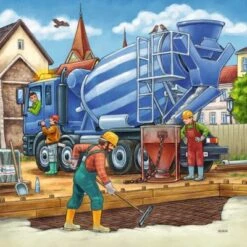 Ravensburger 3er Set Puzzle, Je 49 Teile, 21x21 Cm, Große Baufahrzeuge Set 8 Ravensburger 3er Set Puzzle, Je 49 Teile, 21x21 Cm, Große Baufahrzeuge Set -Spielzeug Rabatte Geschäft 4213523 03