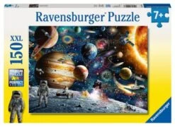 Ravensburger Puzzle, 150 Teile XXL, 49x36 Cm, Im Weltall