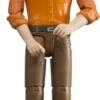 BRUDER 60007 Bworld Mann Helle Haut Braune Hose -Spielzeug Rabatte Geschäft 4233734 01
