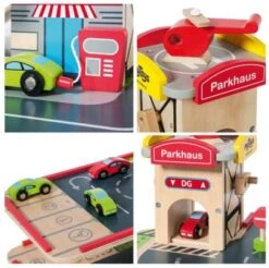 MyToys ORIGINALS Parkgarage Aus Holz Inkl. Autos, 10-tlg. 11 MyToys ORIGINALS Parkgarage Aus Holz Inkl. Autos, 10-tlg. -Spielzeug Rabatte Geschäft 5614452 04