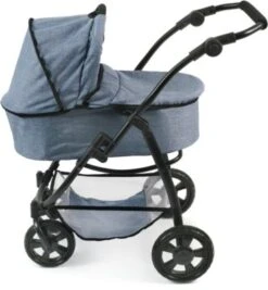 CHIC 2000 Kombi-Puppenwagen 3 In 1 Emotion All In, Jeans Blue -Spielzeug Rabatte Geschäft 6681584 03