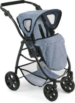 CHIC 2000 Kombi-Puppenwagen 3 In 1 Emotion All In, Jeans Blue -Spielzeug Rabatte Geschäft 6681584 06