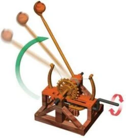 Edu-Toys Leonardo Da Vinci Katapult Modell-Bausatz 6 Edu-Toys Leonardo Da Vinci Katapult Modell-Bausatz -Spielzeug Rabatte Geschäft 7476116 02