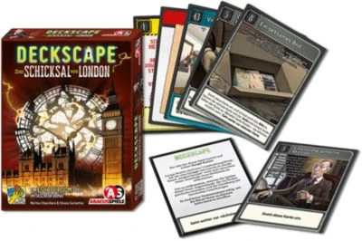 Abacusspiele Deckscape - Das Schicksal Von London 4 Abacusspiele Deckscape - Das Schicksal Von London – Bild 2