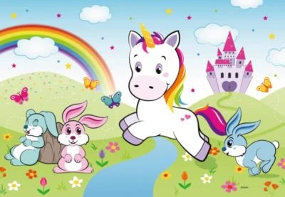 Ravensburger 2er Set Puzzle, Je 24 Teile, 26x18 Cm, Märchenhaftes Einhorn 4 Ravensburger 2er Set Puzzle, Je 24 Teile, 26x18 Cm, Märchenhaftes Einhorn – Bild 2