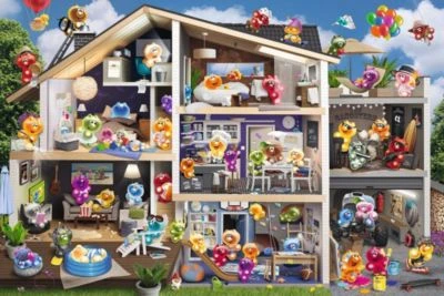 Ravensburger Puzzle 5000 Teile, 153x101 Cm, Gelini Puppenhaus 4 Ravensburger Puzzle 5000 Teile, 153x101 Cm, Gelini Puppenhaus – Bild 2